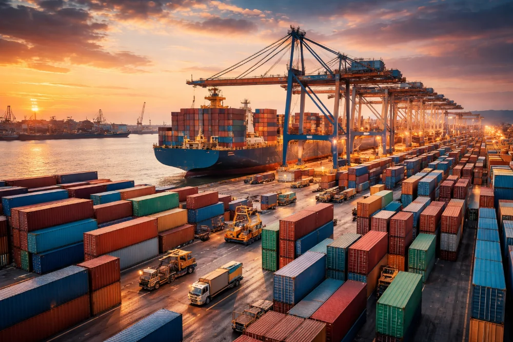 Международные контейнерные перевозки "от двери до двери" Международные контейнерные перевозки "от двери до двери"